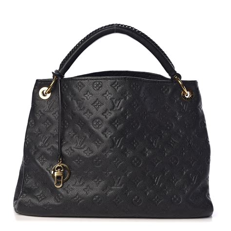 louis vuitton black black|Louis Vuitton artsy tote black.